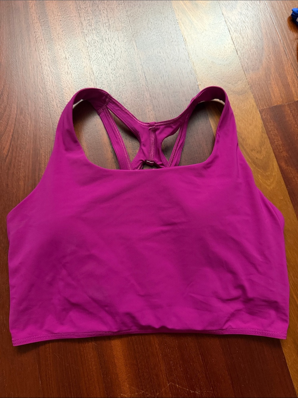 lululemon athletica Magenta Sports Bra - Racerback Crop